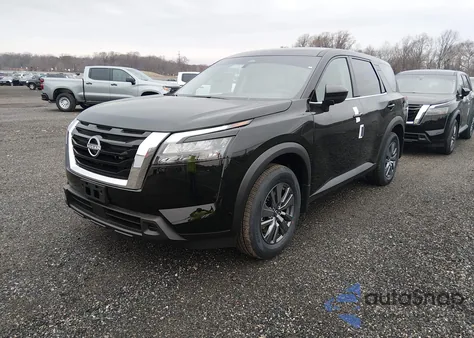 2025 Nissan Pathfinder S 4Wd z USA, uszkodzony, nr VIN 5N1DR3AC8SC314090